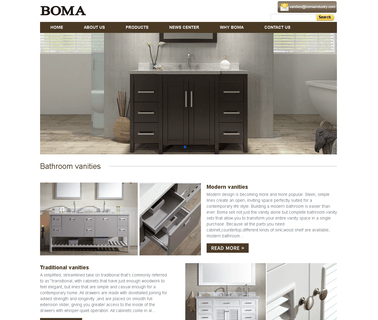 Xiamen Boma International Trade bathroom vanities vanity