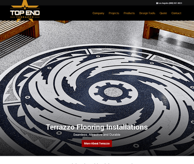 Top End Terrazzo marble stone decorative