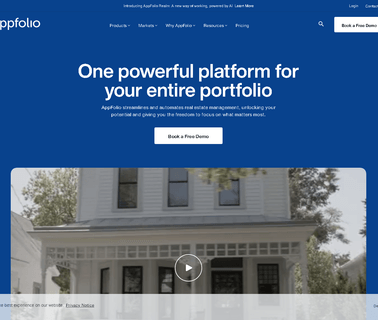 Home - Appfolio marketing software consultancy