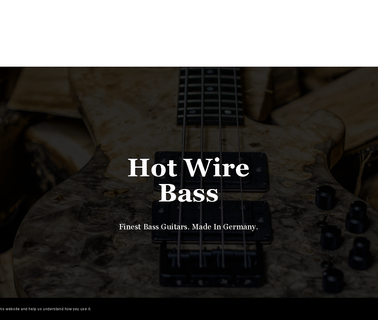 Hot Wire Bass Gbr 500 bass