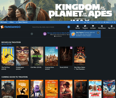Movie Tickets & Movie Times | Fandango movie wholesaler