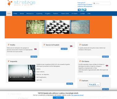 Stratega content management software