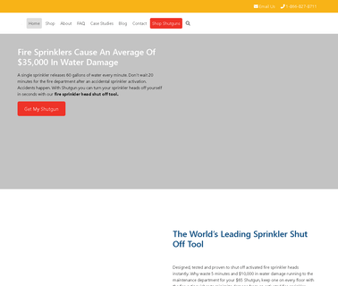 Technicraft Product Design Inc.Shutgun Water fire sprinkler escutcheon