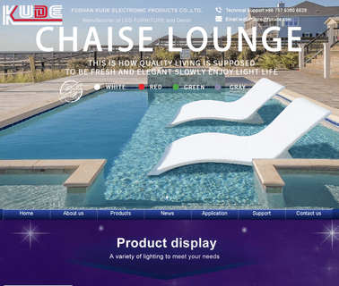 Foshan Kude Electronic Products indoor furniture