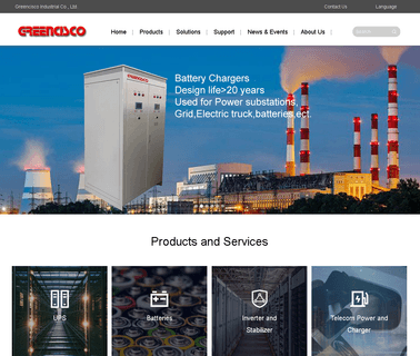 Greencisco Industrial battery solar