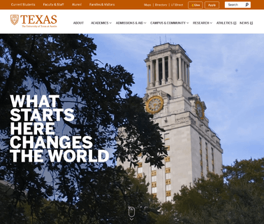 The University of Texas at Austin bold groundnut