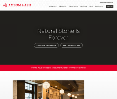 Amsum & Ash Inc flooring limestone
