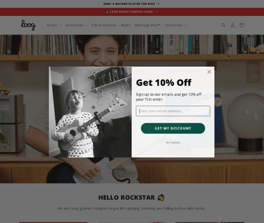 Loog Guitars guitars and music
