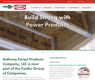 Lumber, Anthony Forest Products - - forest products