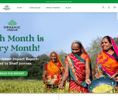 Organic India., Usa beverage supplements