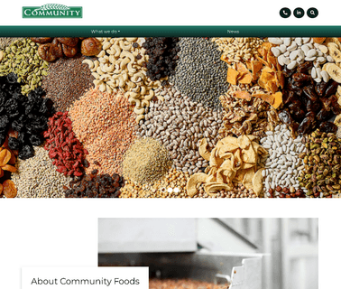 Community Foods Ltd special nuts