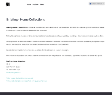 Briefing Home Collections collections