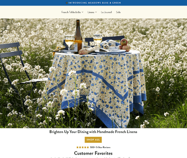 Couleur Nature, French Tablecloth 100 french