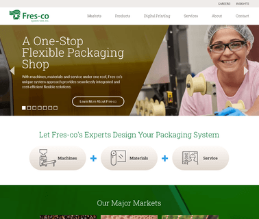 Fres-Co System Usa roll stock packaging