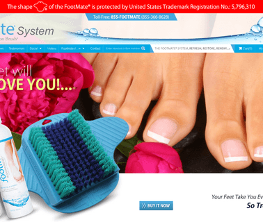 Medtrade Connect - Footmate By Gordon Brush feet medical