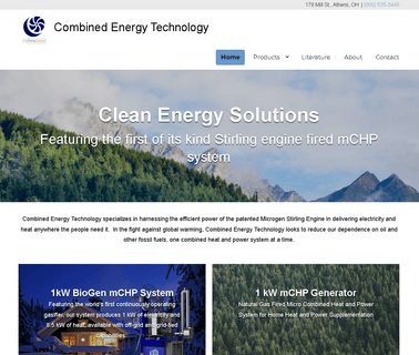 Biogas Furnace Generator heat recovery ventilation