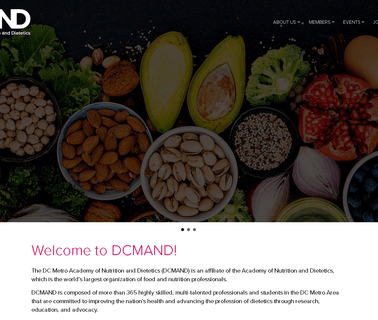 Dc Metro Academy of Nutrition and Dietetics Dcmand most things
