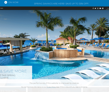 Caribbean Resorts, Caribbean Beach water colorful