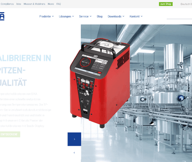 Sika, Messtechnik, Regeltechnik, Dur calibration pressure