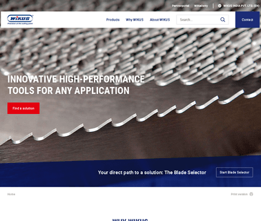 Wikus India carbide metal cutting tools