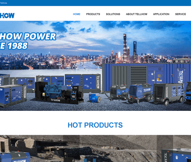 Tellhow Sci-Tech turbine power alternator