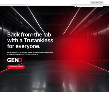 Trutankless systems building automation