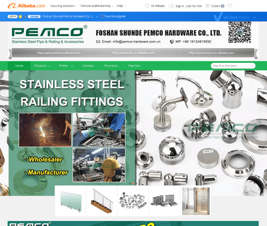 Foshan Shunde Pemco Hardware door stainless steel