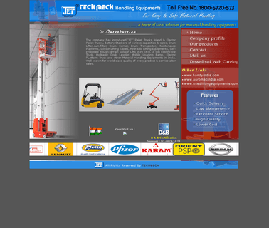 Tech Mech Handling Equipments machine storage