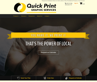 Quick Print Graphic Services Calgary calgary