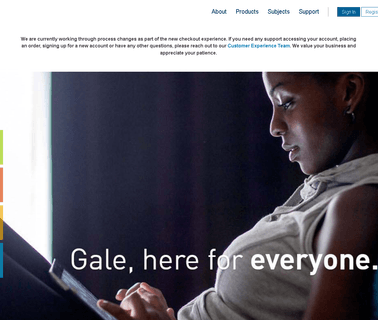 Gale, Cengage Learning unique book