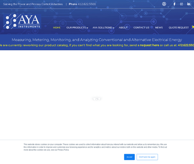 Aya Instruments analog digital display