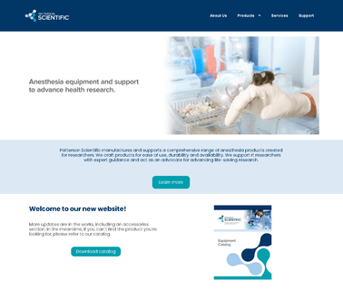 Patterson Scientific laboratory and scientific equipment