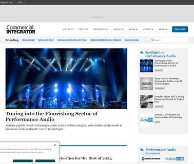 Commercial Integrator; the Leading News Source video conferencing business