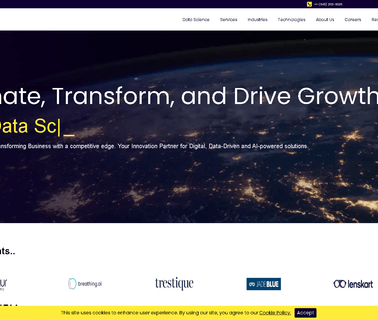 Lucent Innovation web design