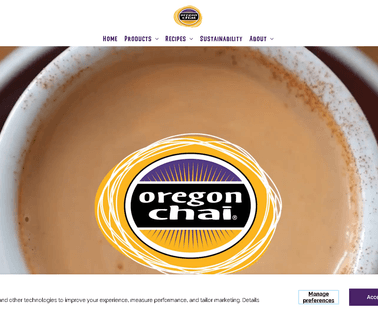 Oregon Chai cinnamon chai