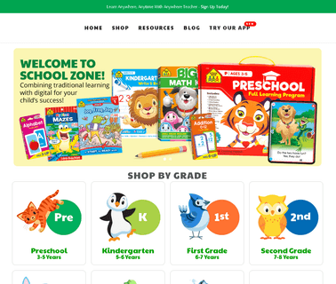 School Zone; the Worlds Best Workbooks, Flash kids learning
