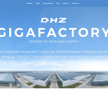 Shandong Dahuzi Fitting Equipment bodybuilding treadmill