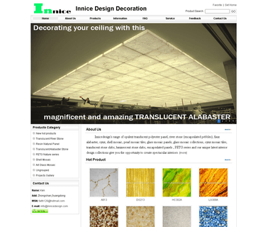 Innicedesign Decoration Material new resin