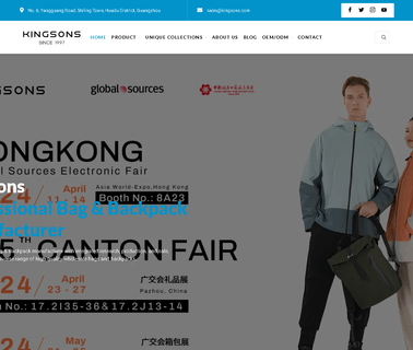 Guangzhou Kingsons Leather Products bags shenzhen