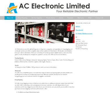 Ac-Electronic Ltd. camera phone mp3