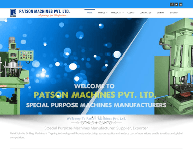 Patson Machines grinding machine