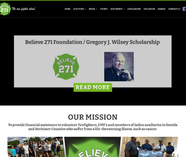 Believe 271; Nothing is Stronger Than fire service