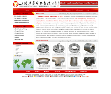Shanghai Yochoic Pipefittings stainless steel forged flanges