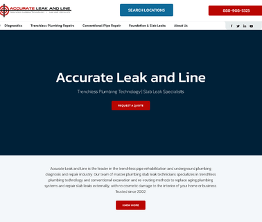 Top Slab Leak Detection & Sewer Repair Accurate Leak and Line commercial plumbing