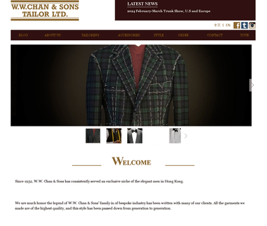 Hong Kong Tailor Custom S wholesale tailor