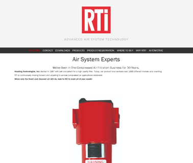 Reading Technologies, Rti air dryer molecular