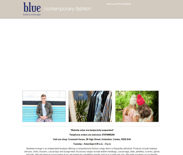 Blue Blancmange Ltd and underwear girls
