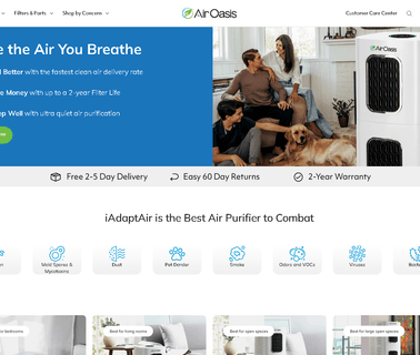 Whole Home & Portable Air Purifiers | Air Oasis air mold purifier