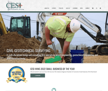 Welcome | Cesi Civil-Geotechnical-Surveying | Concord, Nc concord