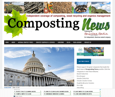 Composting News led paper display